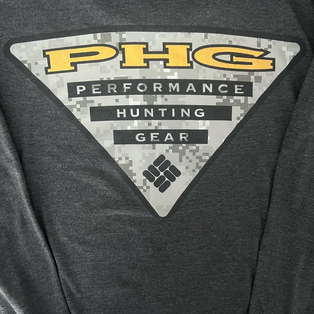 Columbia Men's Small Gray Long Sleeve Tee - Picture 2 of 3